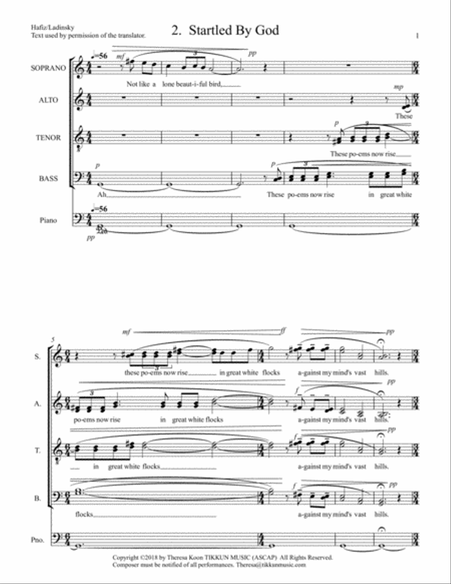 WHERE EVERYTHING IS MUSIC Rehearsal Score Small Ensemble scores gallery preview page 6