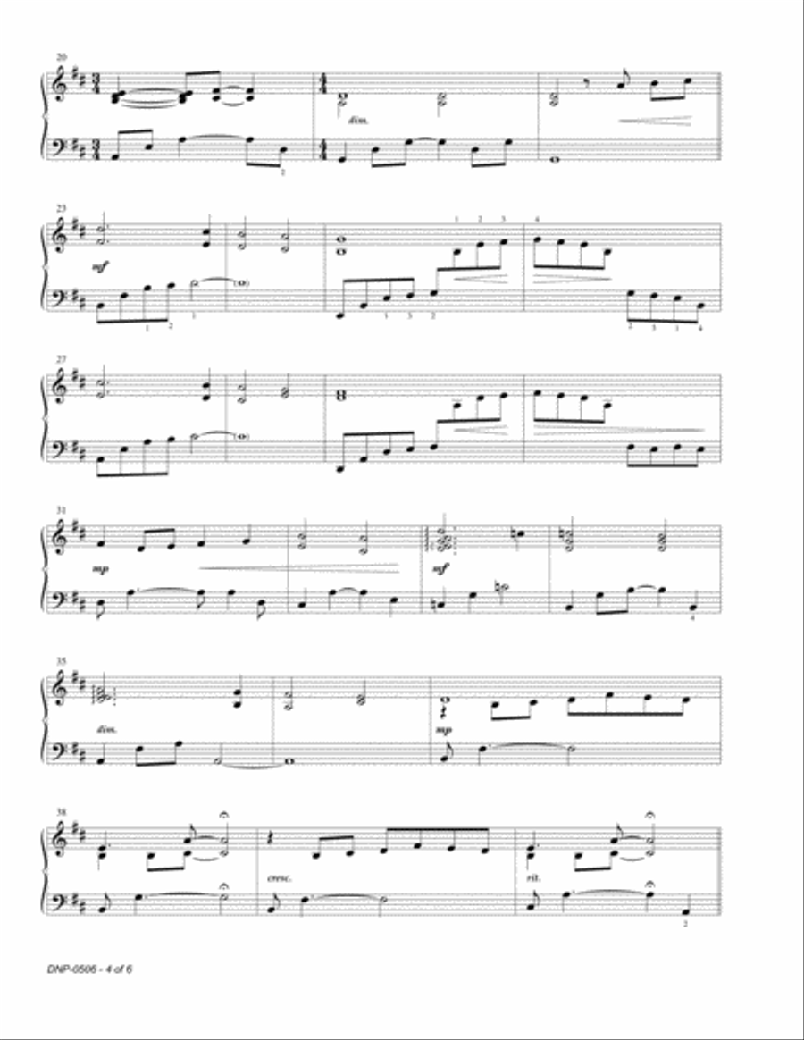 I Surrender All - for Offertory or Special Music Piano Solo scores gallery preview page 4