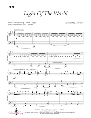 Book cover for Light Of The World