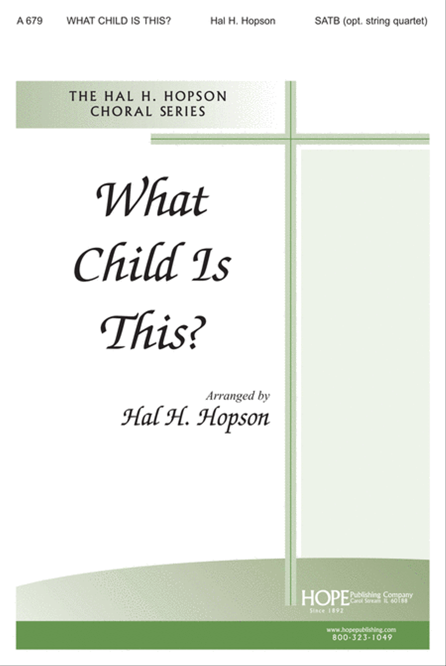 What Child is This? 4-Part scores gallery preview page 1