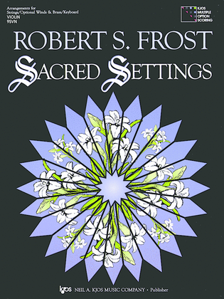 Book cover for Sacred Settings - Viola