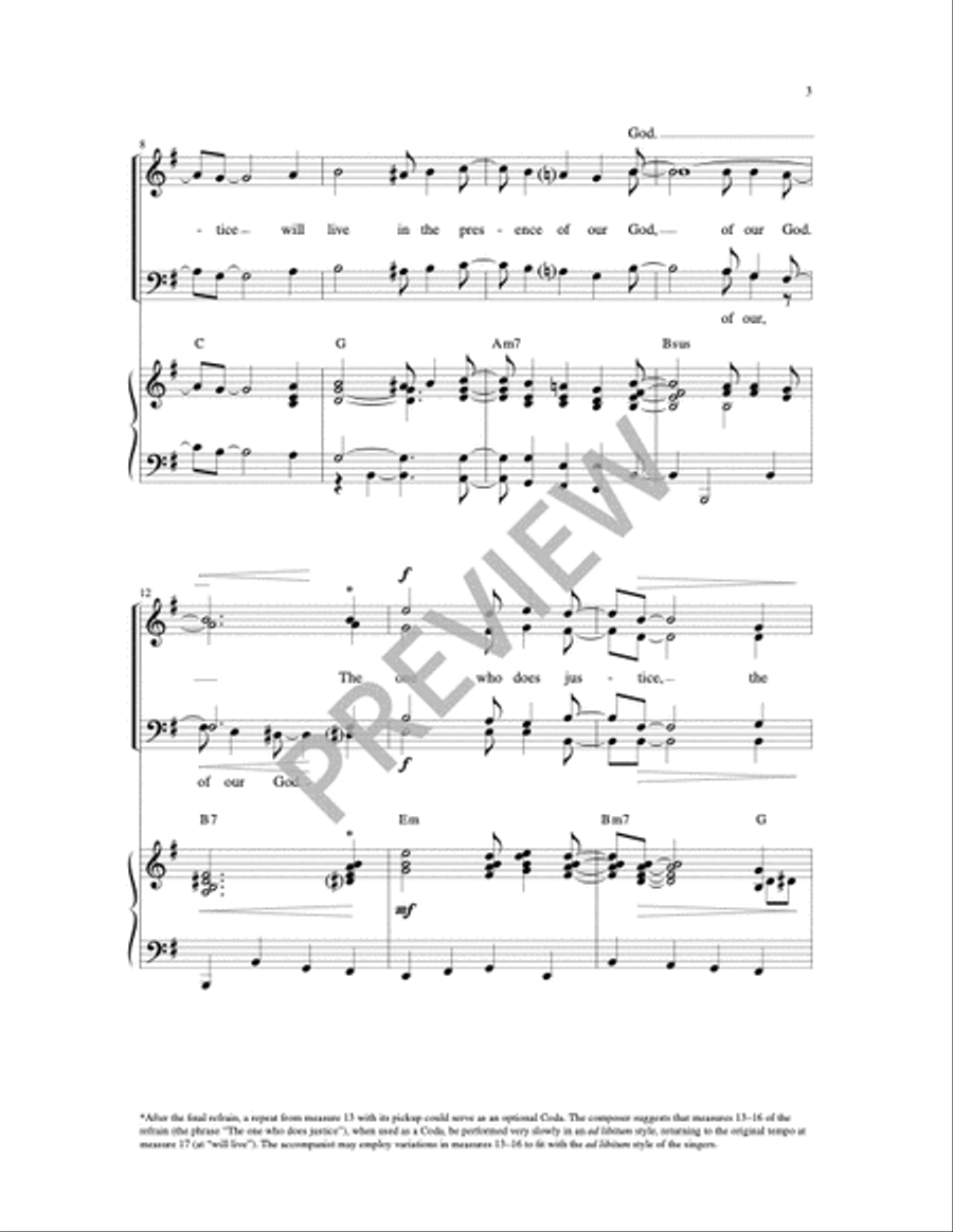 Doing Justice 4-Part scores gallery preview page 2