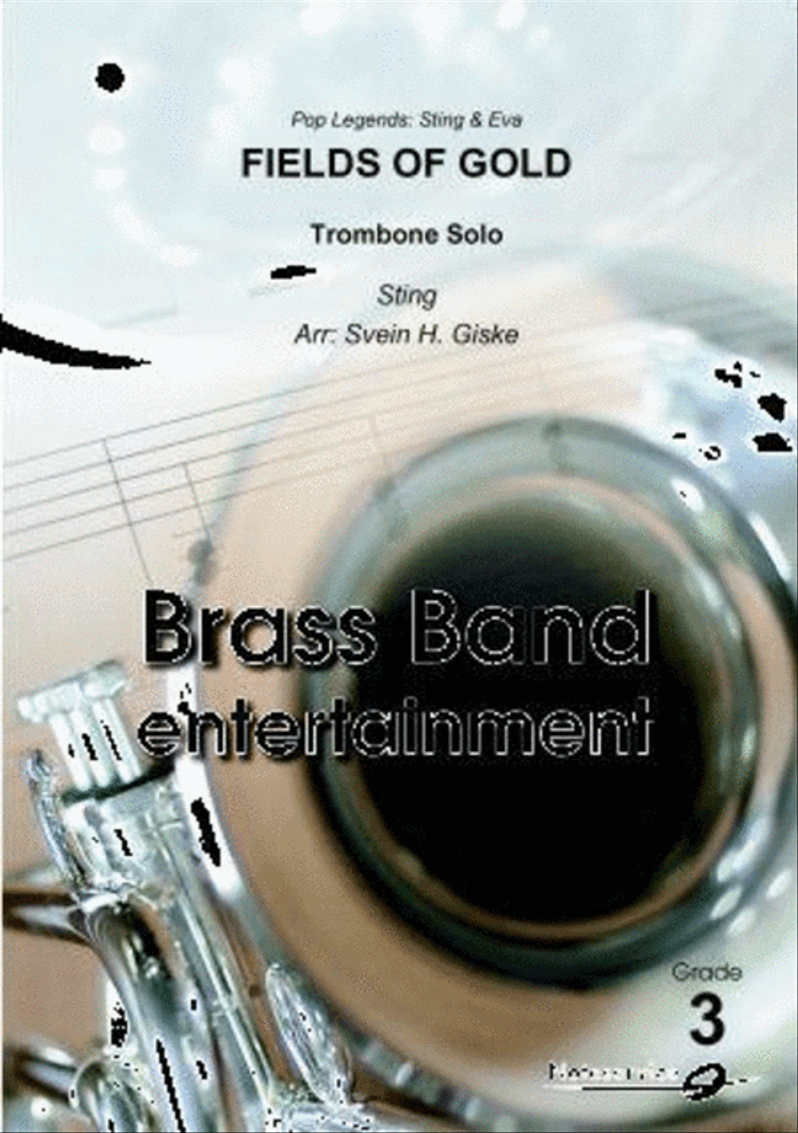 Fields of Gold Brass Band scores gallery preview page 1