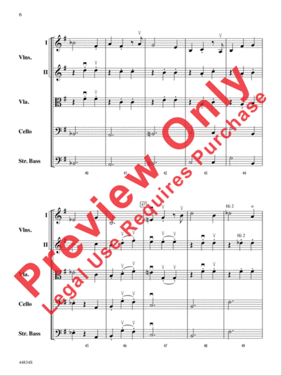 Masquerade String Orchestra scores gallery preview page 15