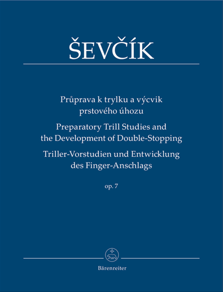 Preparatory Trill Studies and the Development of Double-Stopping op. 7 Violin Solo scores gallery preview page 1