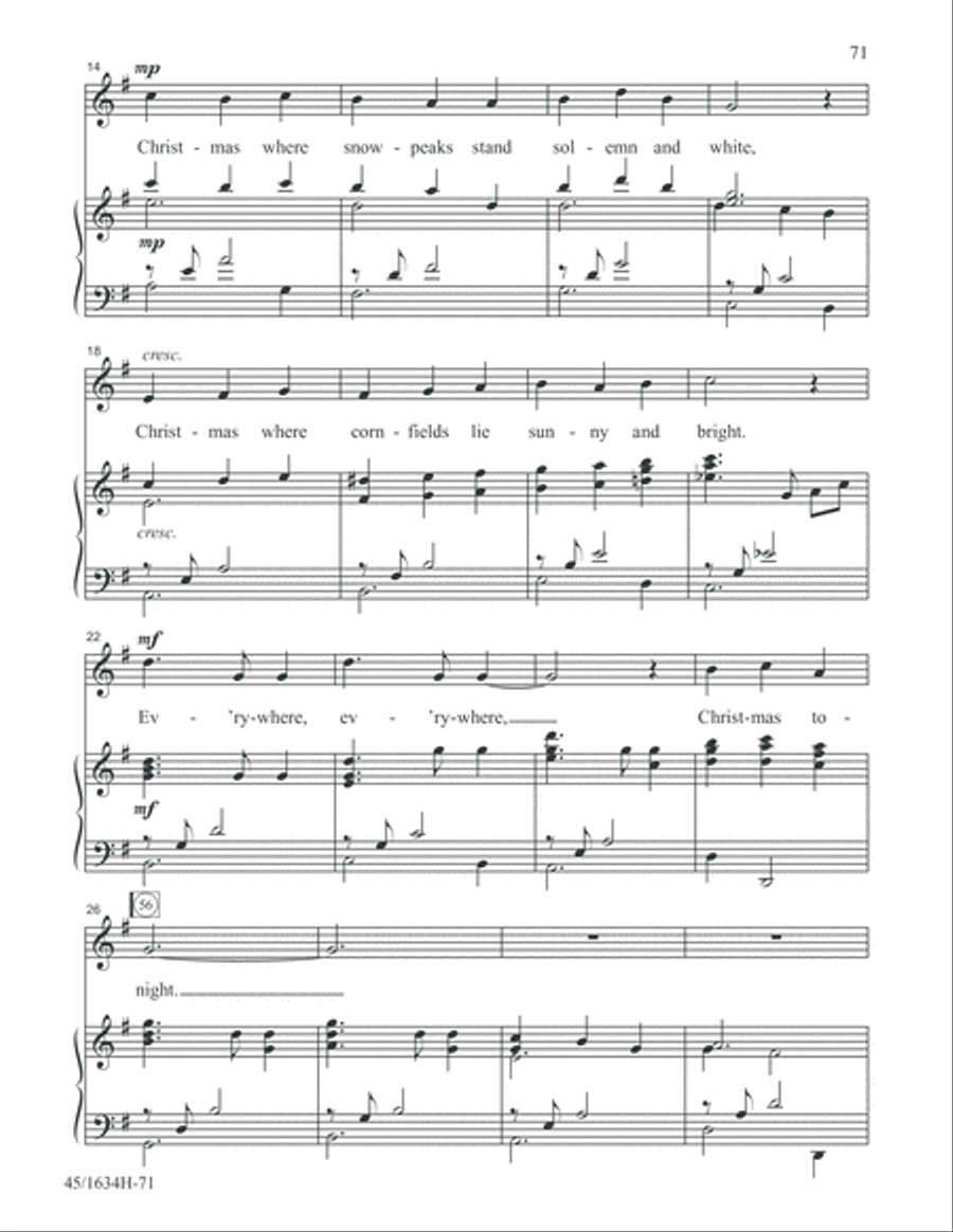 Together Together Unison Choir scores gallery preview page 71