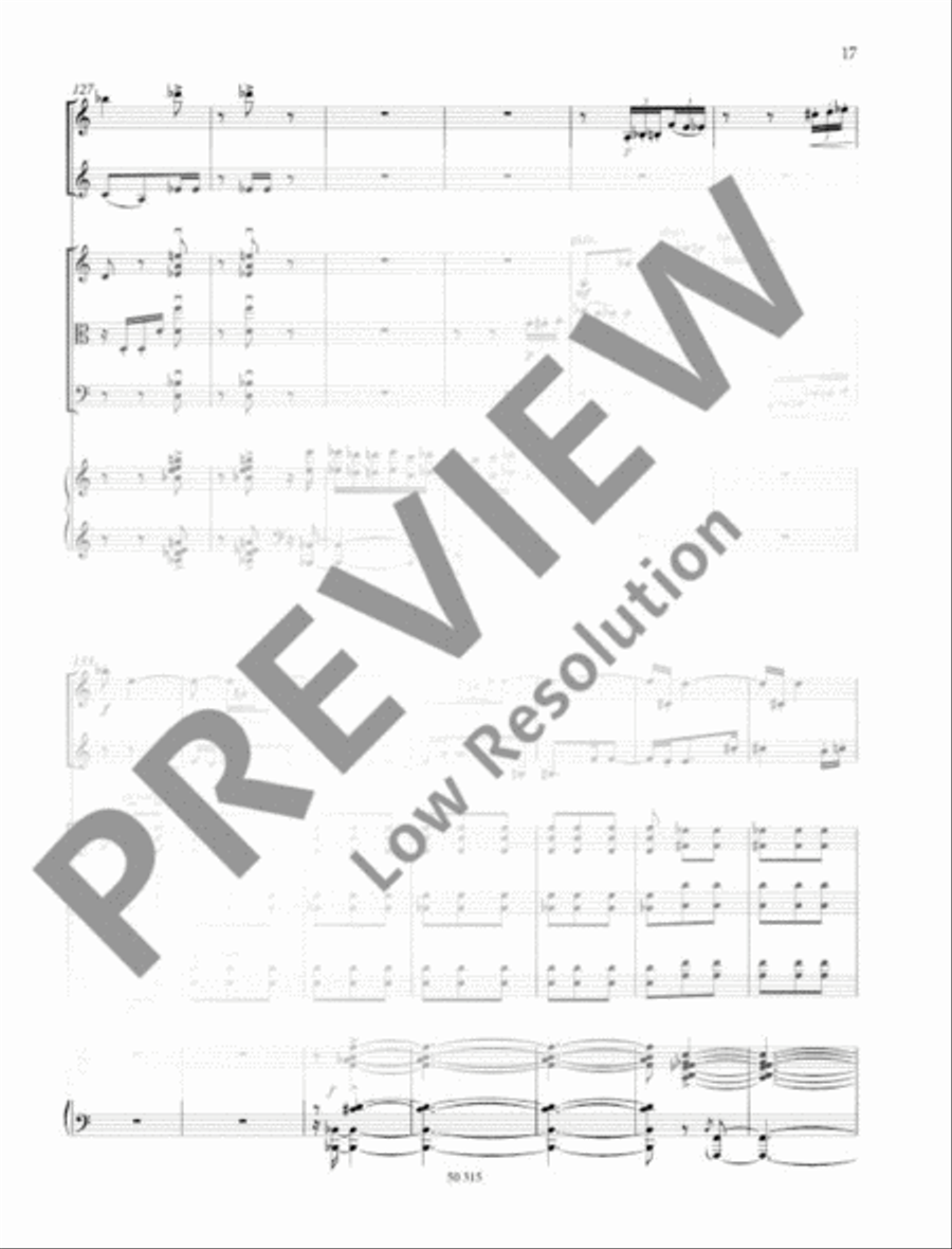 Sextet Clarinet scores gallery preview page 18
