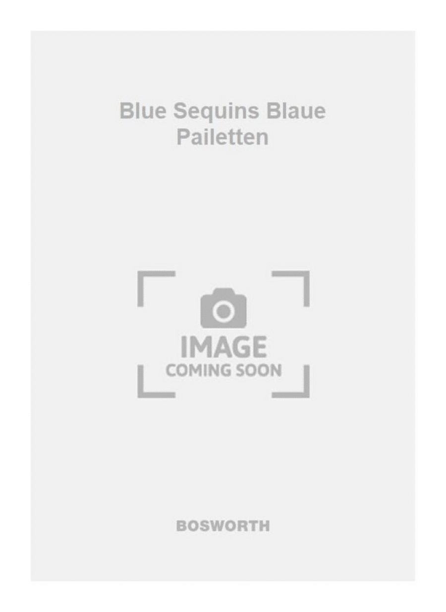 Blue Sequins Blaue Pailetten Orchestra scores gallery preview page 1