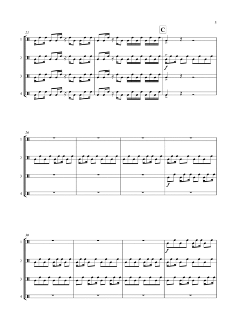 Okavango Okavango Chamber Music scores gallery preview page 5