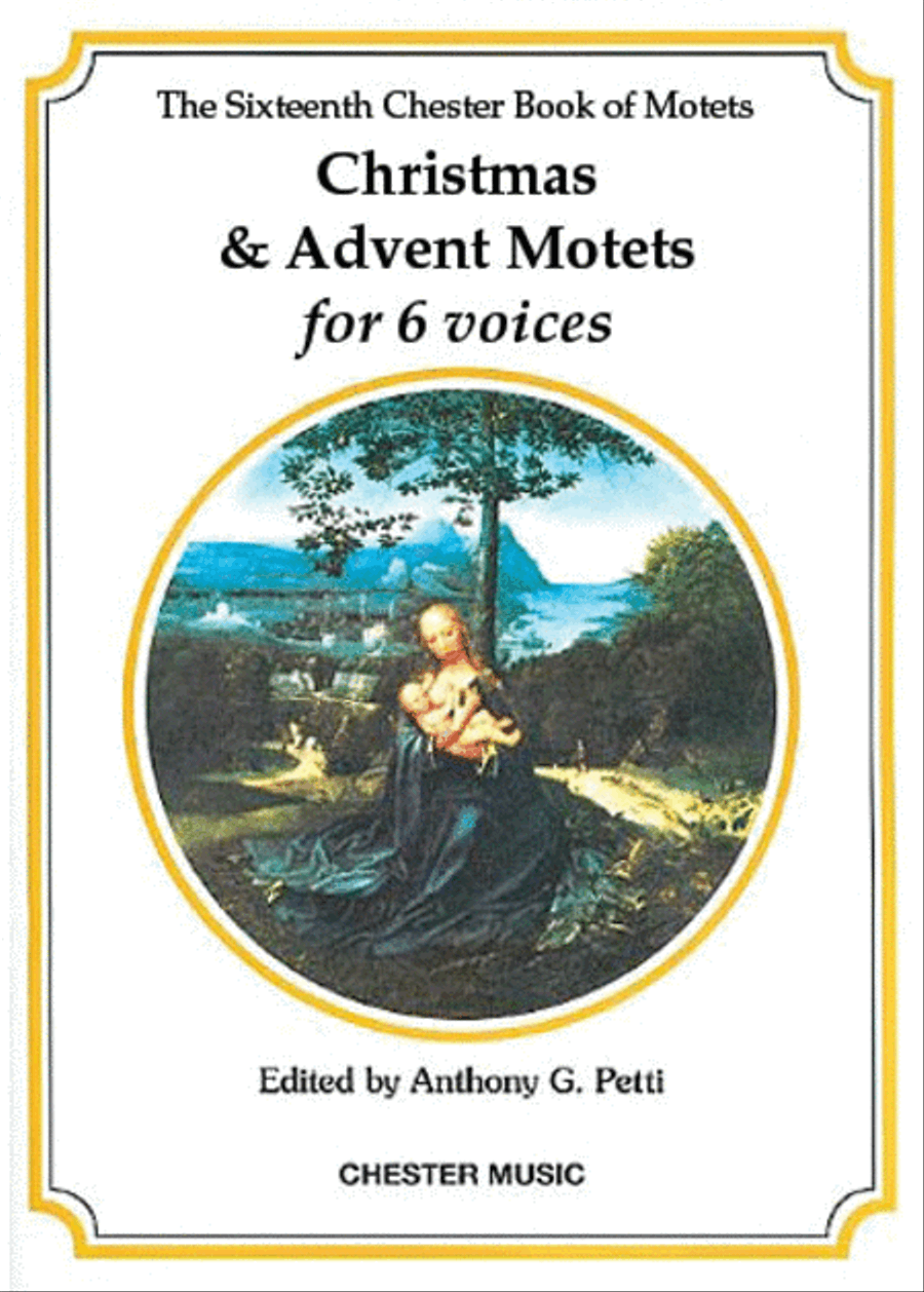 The Chester Book of Motets – Volume 16 4-Part scores gallery preview page 1