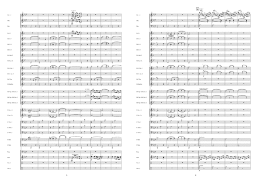 Edith Piaf ! Concert Band scores gallery preview page 4