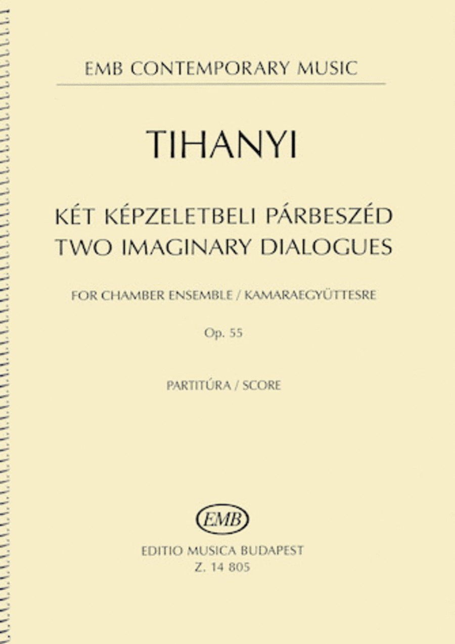 Two Imaginary Dialogues (2011) Score scores gallery preview page 1