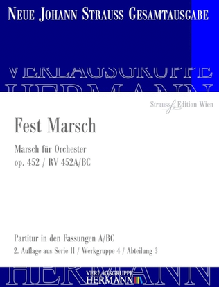 Fest Marsch Op. 452 RV 452A/BC