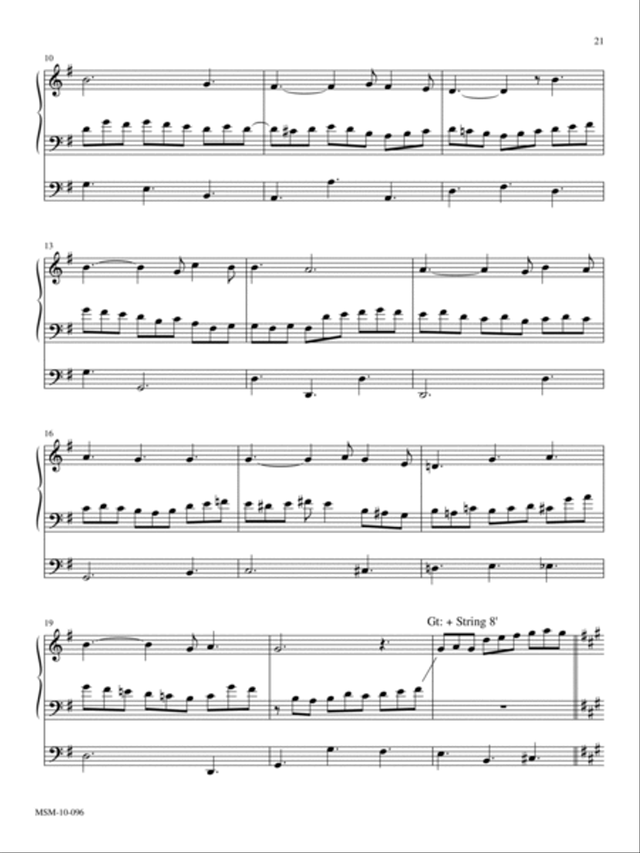 I Need Thee Every Hour I Need Thee Every Hour Organ scores gallery preview page 2