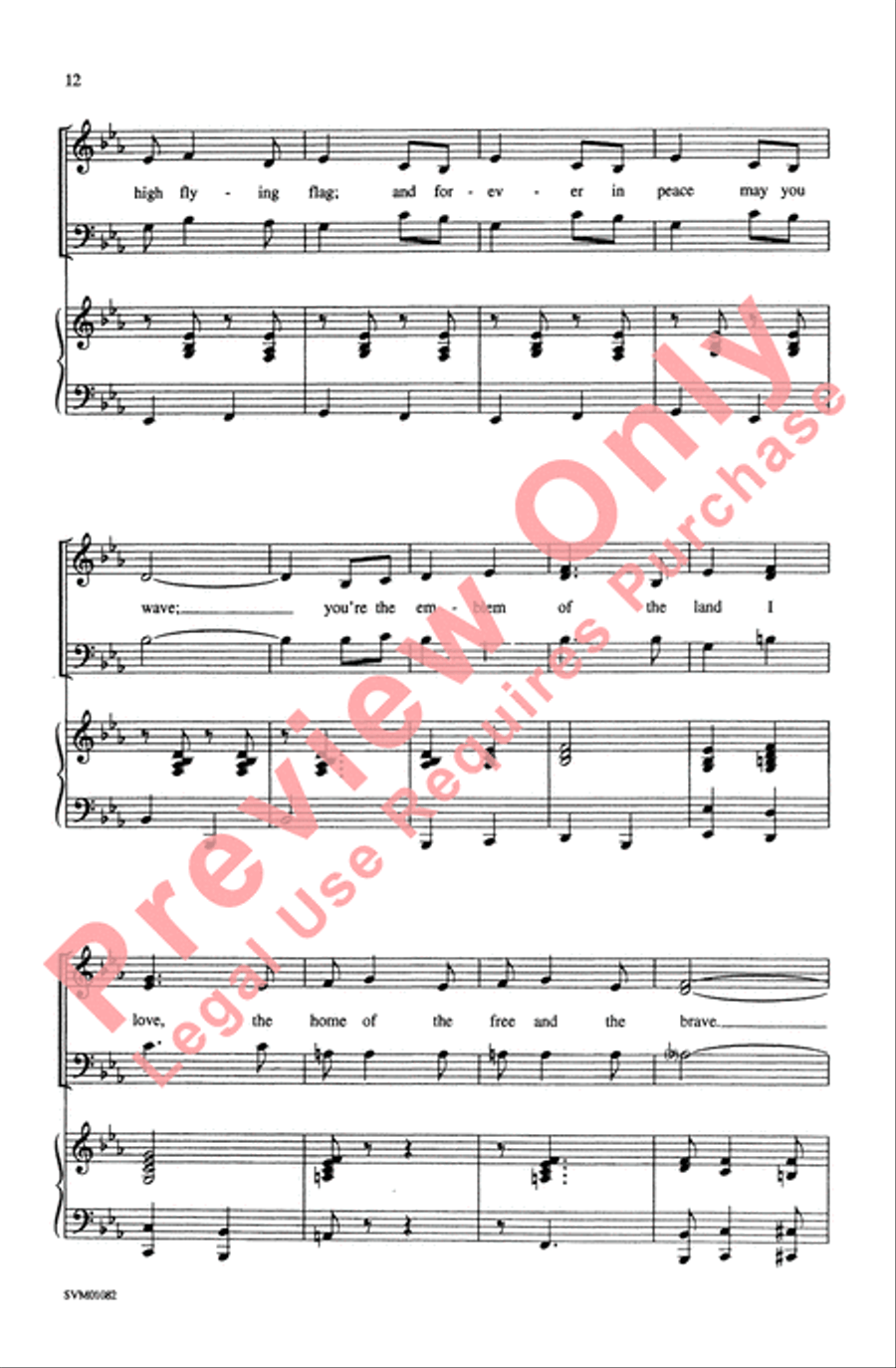 An American Celebration An American Celebration 3-Part scores gallery preview page 25