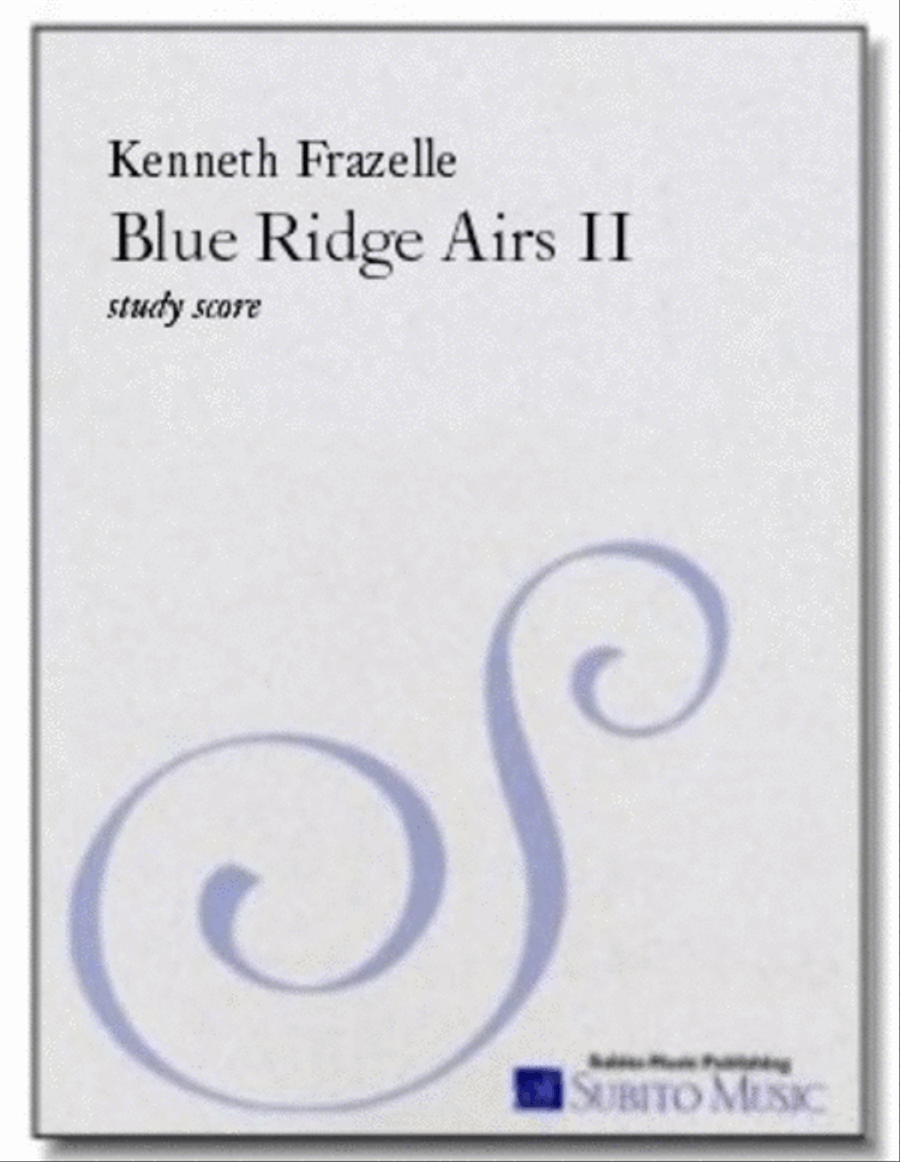 Blue Ridge Airs II Orchestra scores gallery preview page 1