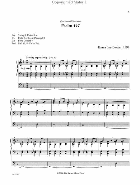 Psalm Interpretations for Organ, Volume 1