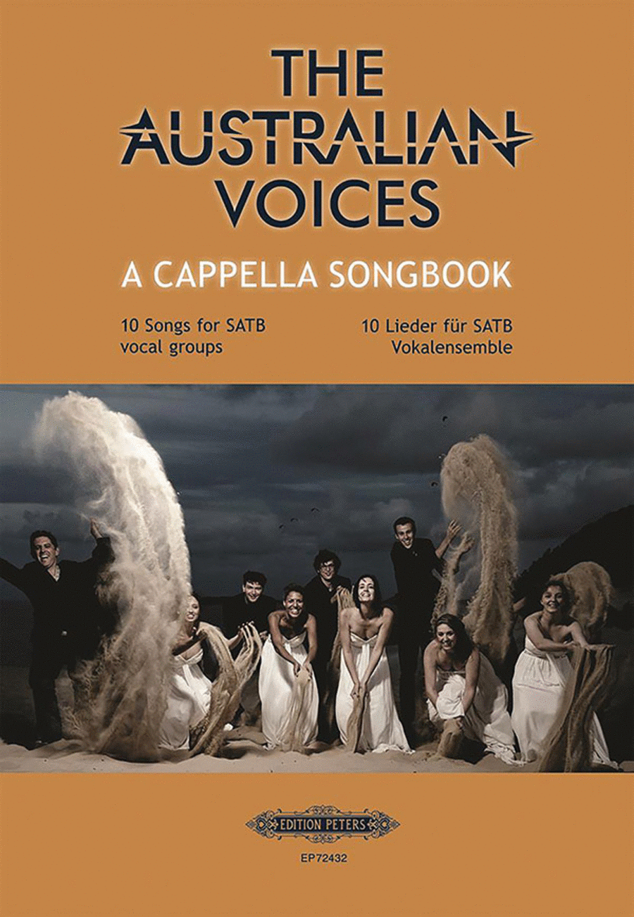 The Australian Voices A Cappella Songbook -- 10 Songs for SATB Vocal Groups 4-Part scores gallery preview page 1