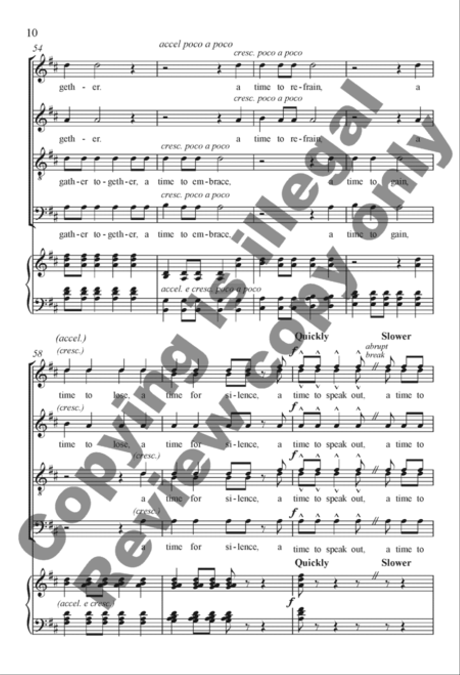 To Everything There Is a Season 4-Part scores gallery preview page 22