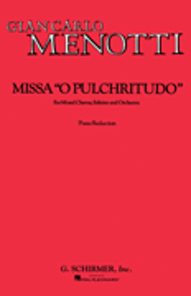 Book cover for Missa O Pulchritudo