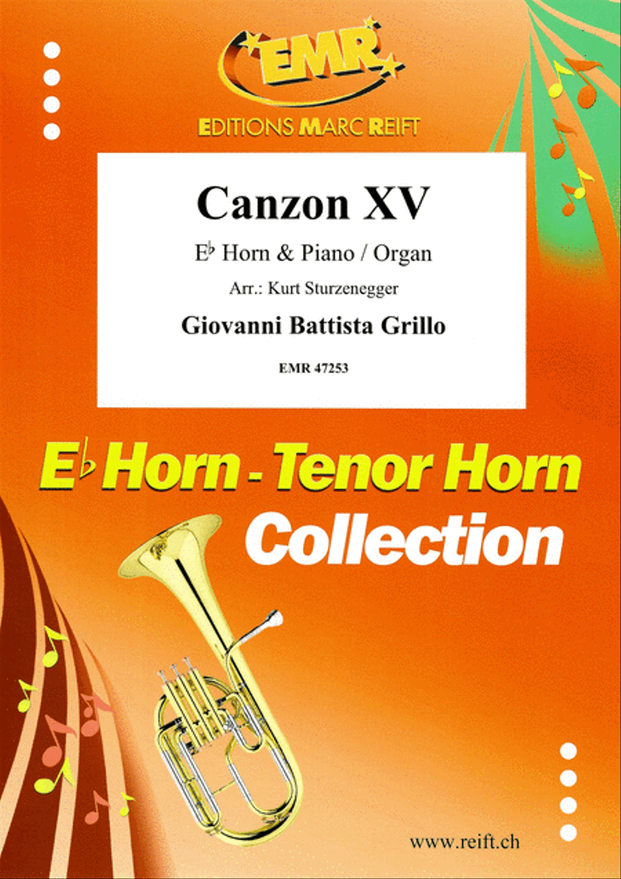 Canzon XV Horn scores gallery preview page 1