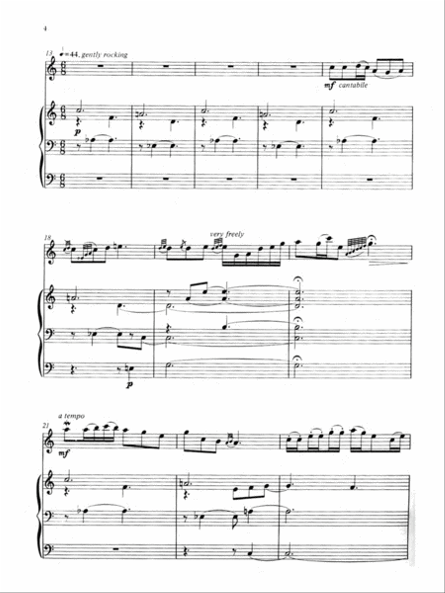 Fantasy on Slane Flute scores gallery preview page 3