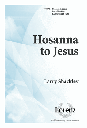 Book cover for Hosanna to Jesus