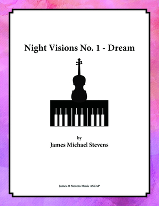 Night Visions No. 1 - Dream - Violin & Piano
