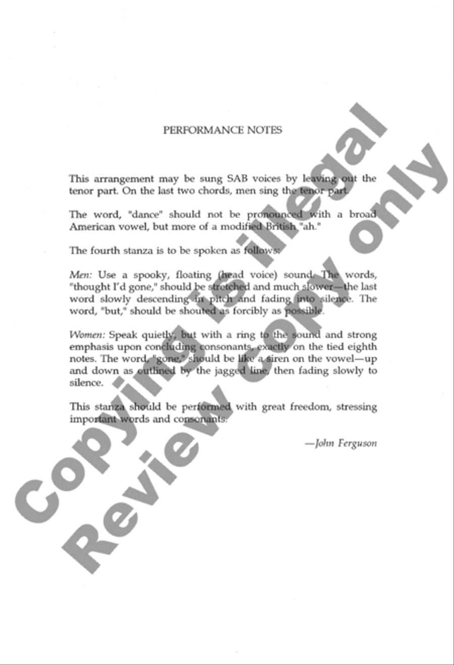 Lord of the Dance SA scores gallery preview page 2