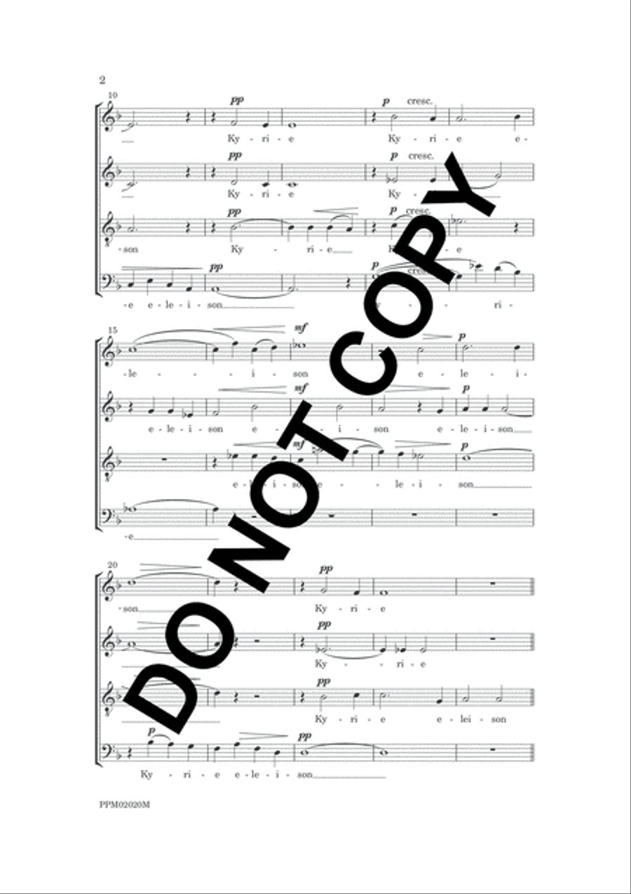 Mass Mass 4-Part scores gallery preview page 5