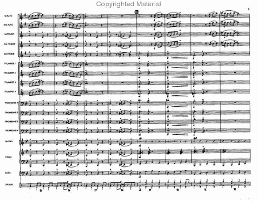 Swing Machine Jazz Ensemble scores gallery preview page 5