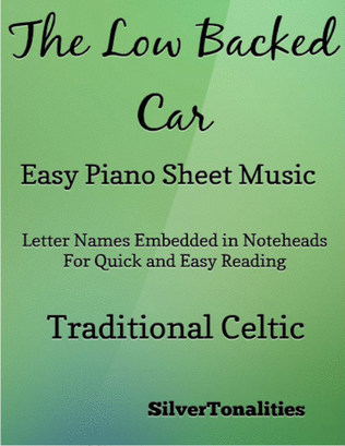 The Low Backed Car Easy Piano Sheet Music