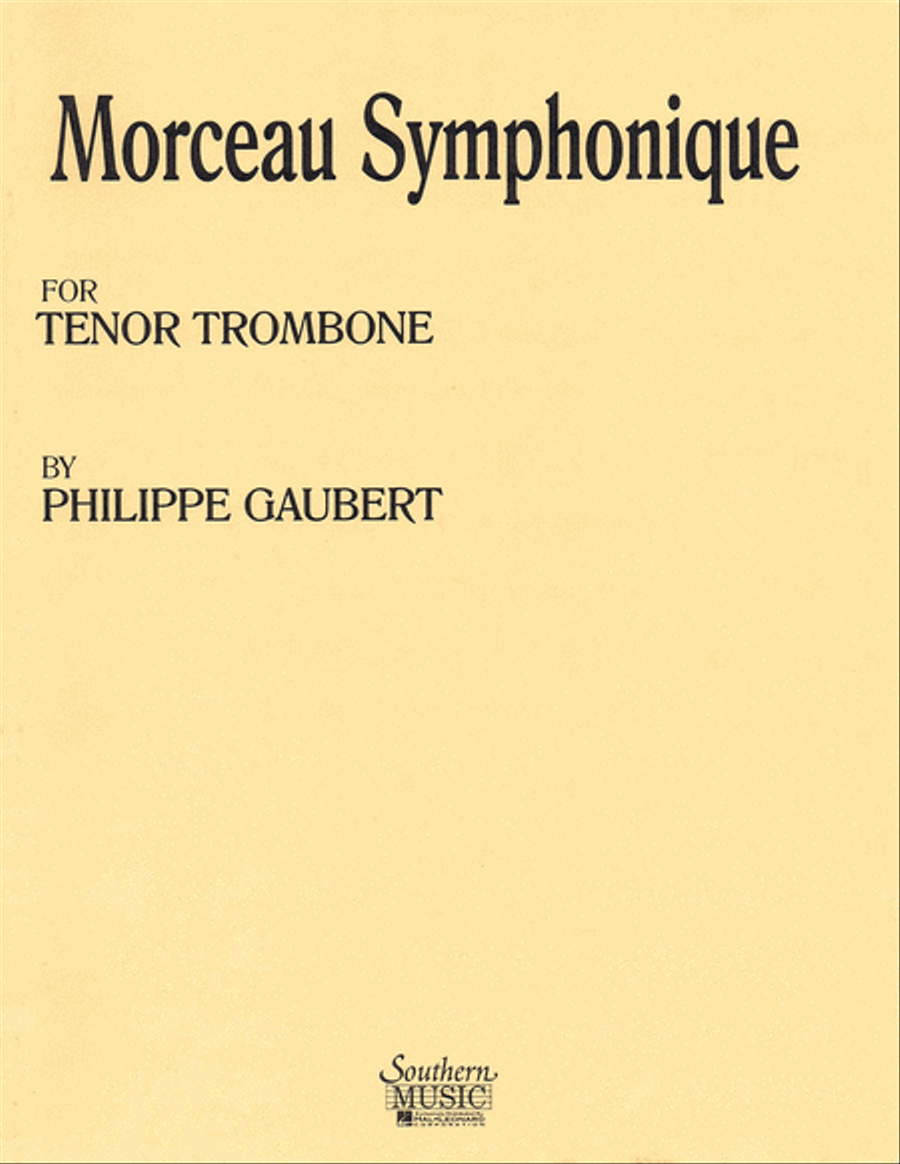 Morceau Symphonique Morceau Symphonique Piano Accompaniment scores gallery preview page 1