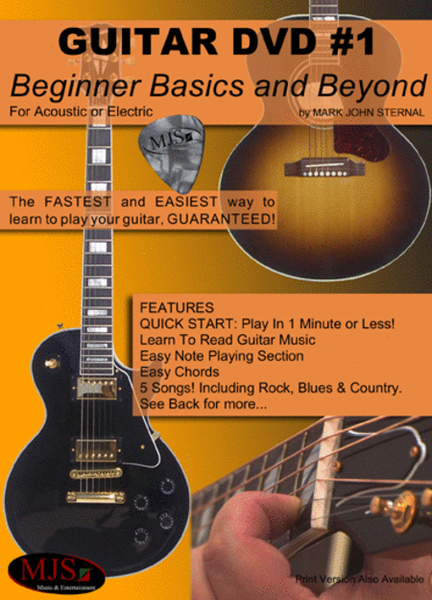 Guitar DVD #1 - Beginner Basics and Beyond