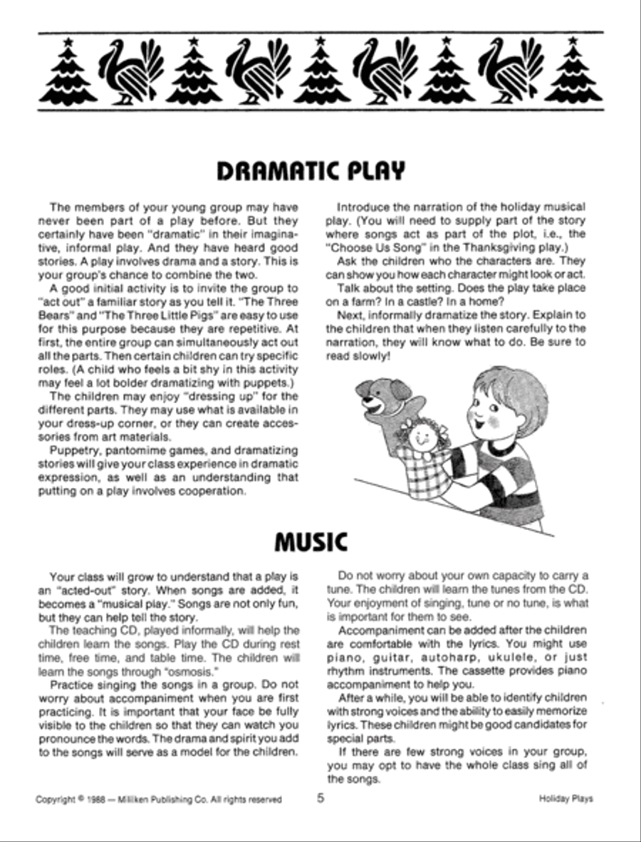 Holiday Plays Holiday Plays Unison Choir scores gallery preview page 3