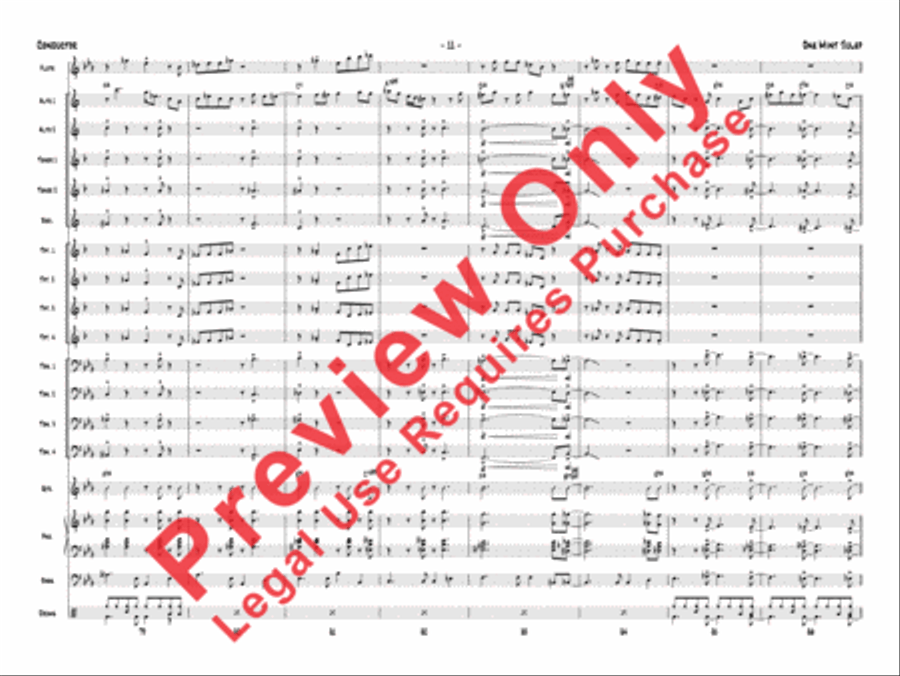 One Mint Julep One Mint Julep Jazz Ensemble scores gallery preview page 34