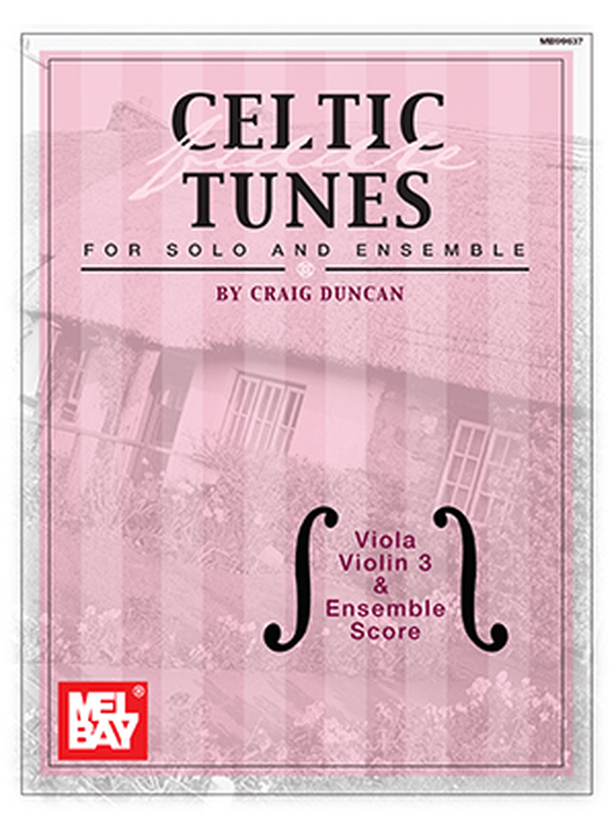 Celtic Fiddle Tunes for Solo and Ensemble - Viola, Violin 3 & Ensemble Score String Duet scores gallery preview page 1