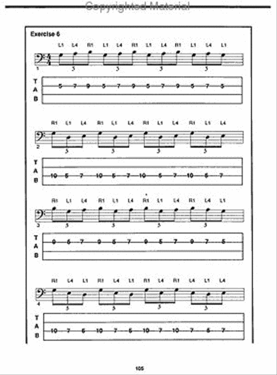 You Can Teach Yourself Electric Bass Bass Guitar scores gallery preview page 2