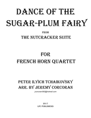 Book cover for Dance of the Sugar-Plum Fairy for French Horn Quartet