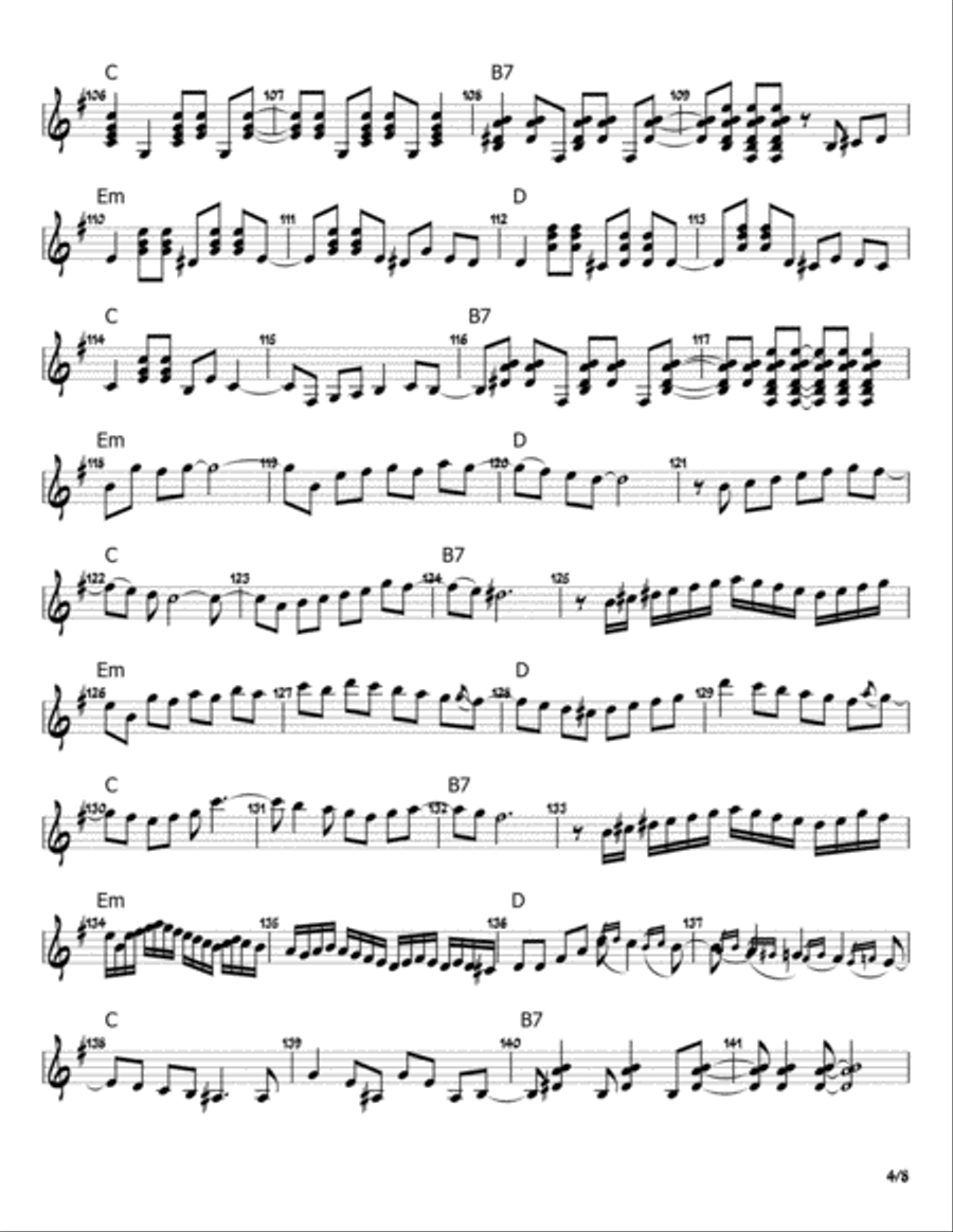 Entre Dos Aguas Piano scores gallery preview page 4