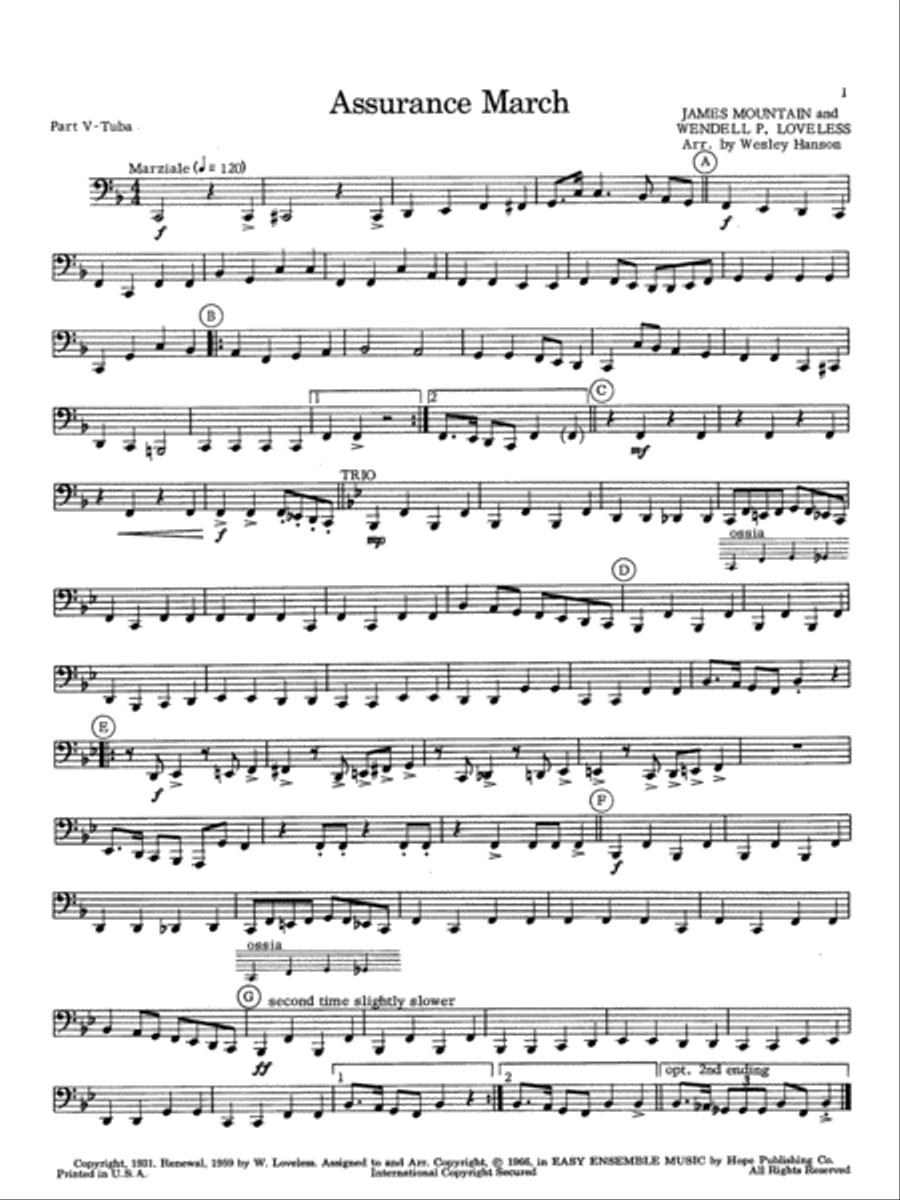 Easy Ensemble Music Part scores gallery preview page 2