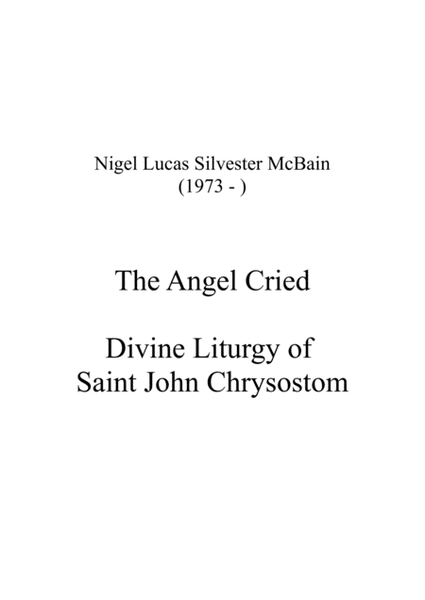 The Angel Cried image number null