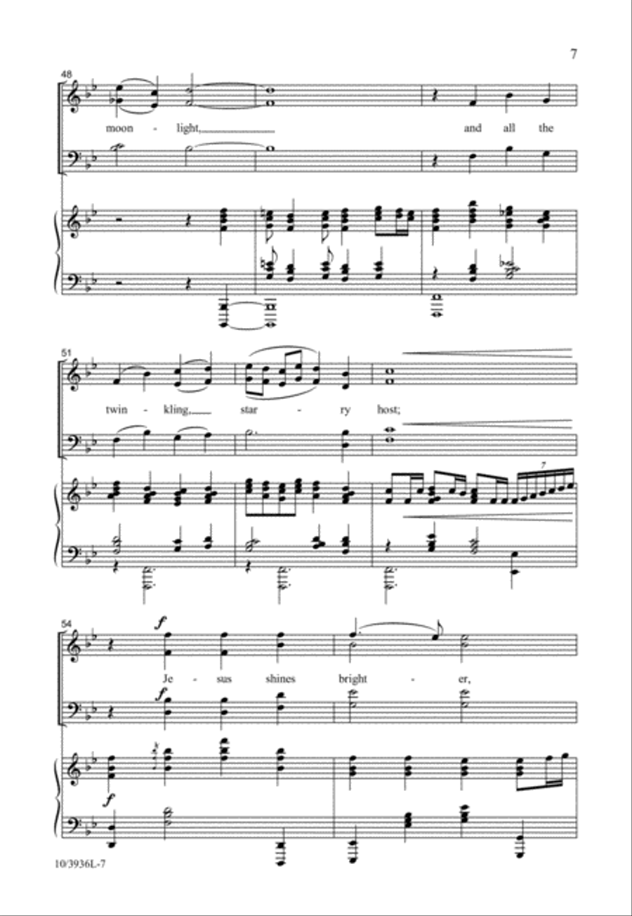 Fairest Lord Jesus Fairest Lord Jesus 4-Part scores gallery preview page 8