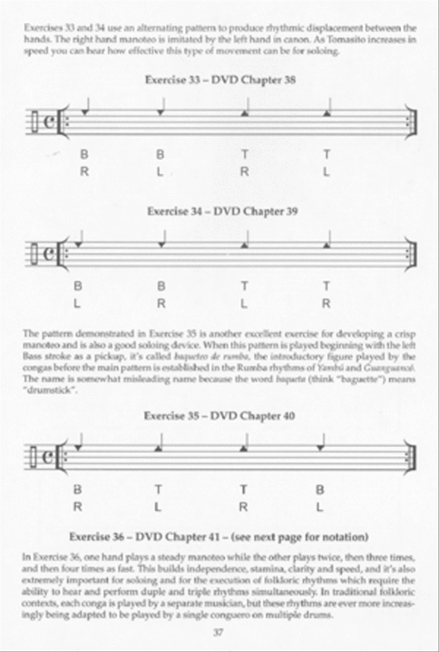 Tomas Cruz Conga Method Volume 1 - Beginning Percussion scores gallery preview page 3