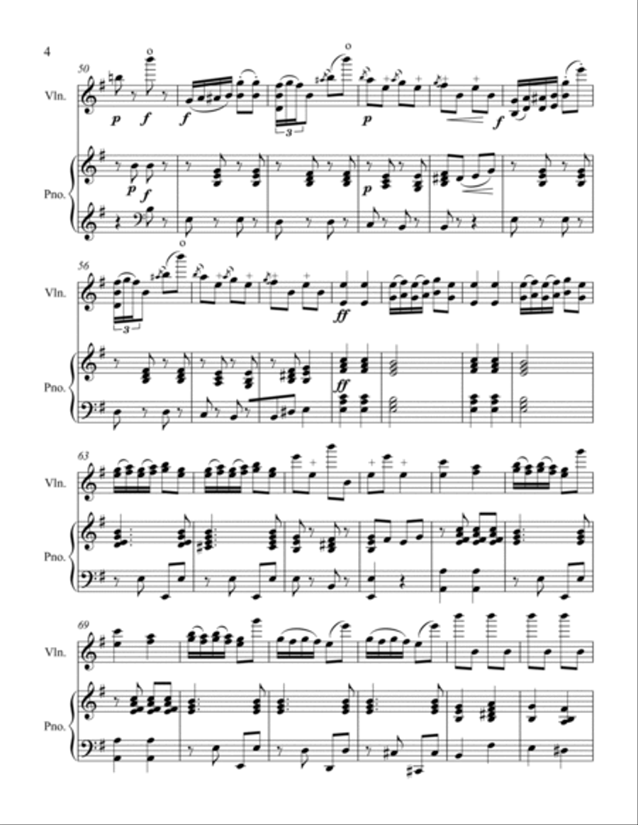 Elves Elves Violin Solo scores gallery preview page 4