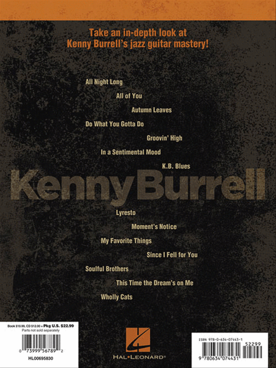 Kenny Burrell Electric Guitar scores gallery preview page 2