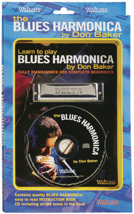 Book cover for Learn to Play Blues Harmonica