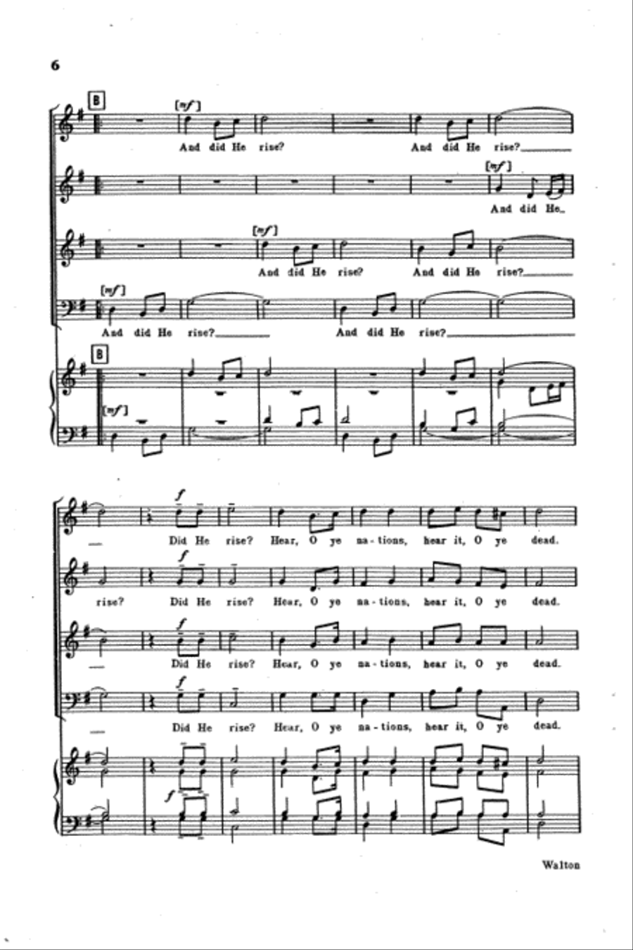 The Lord Is Risen 4-Part scores gallery preview page 5