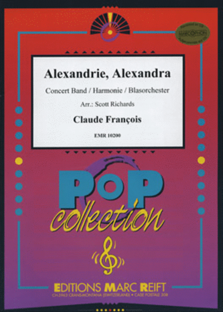 Alexandrie, Alexandra Alexandrie, Alexandra Concert Band scores gallery preview page 1