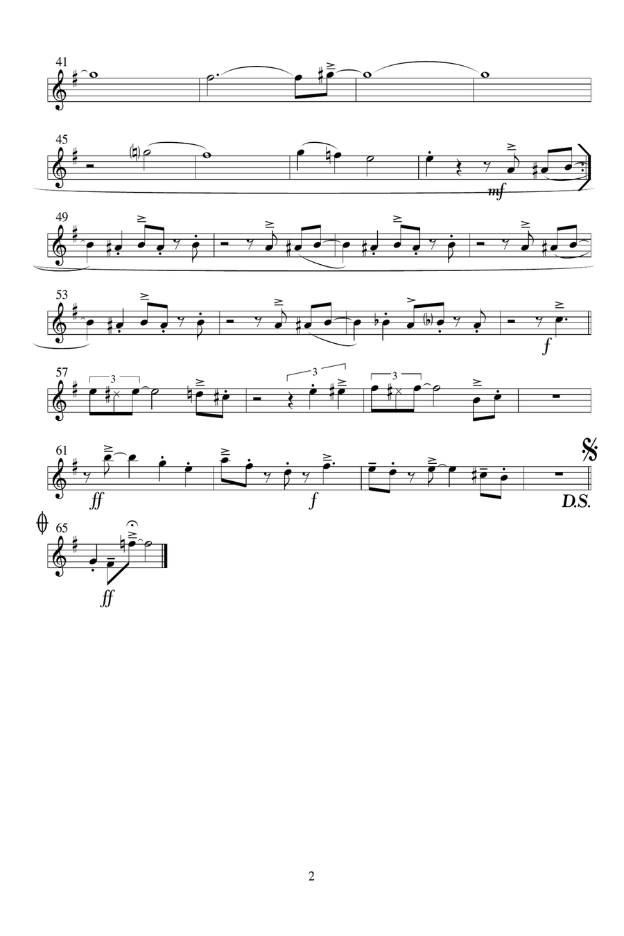 Basin Street Blues Jazz Ensemble scores gallery preview page 6